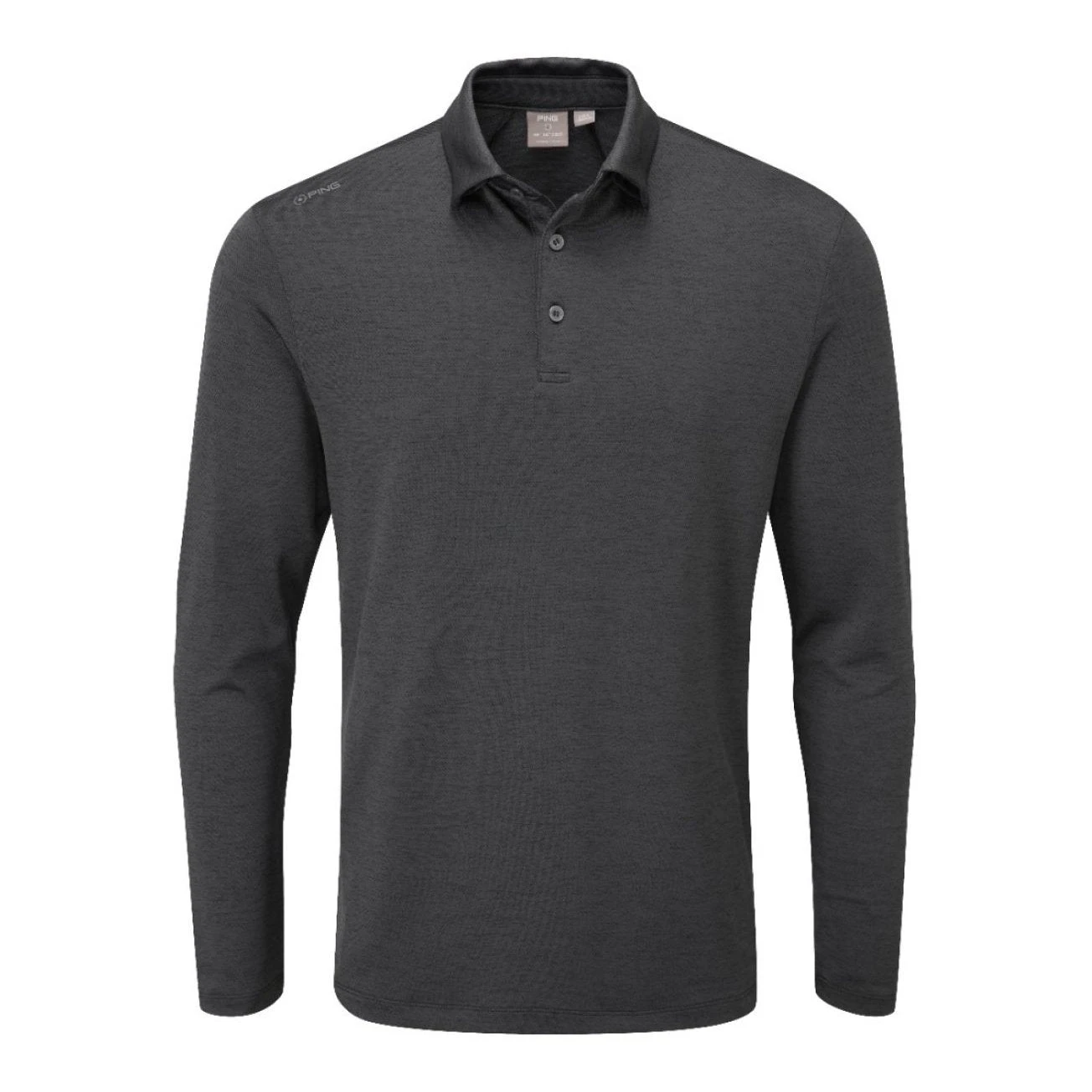 Ping Angus Mens Long Sleeve Golf Polo Shirt P03504