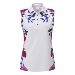 Ping Ladies Rose Garden Sleeveless Golf Polo Shirt P93524